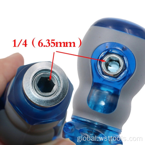 Retractable Rachet Screwdriver Retractable Rachet Screwdriver with magnetic bits Manufactory